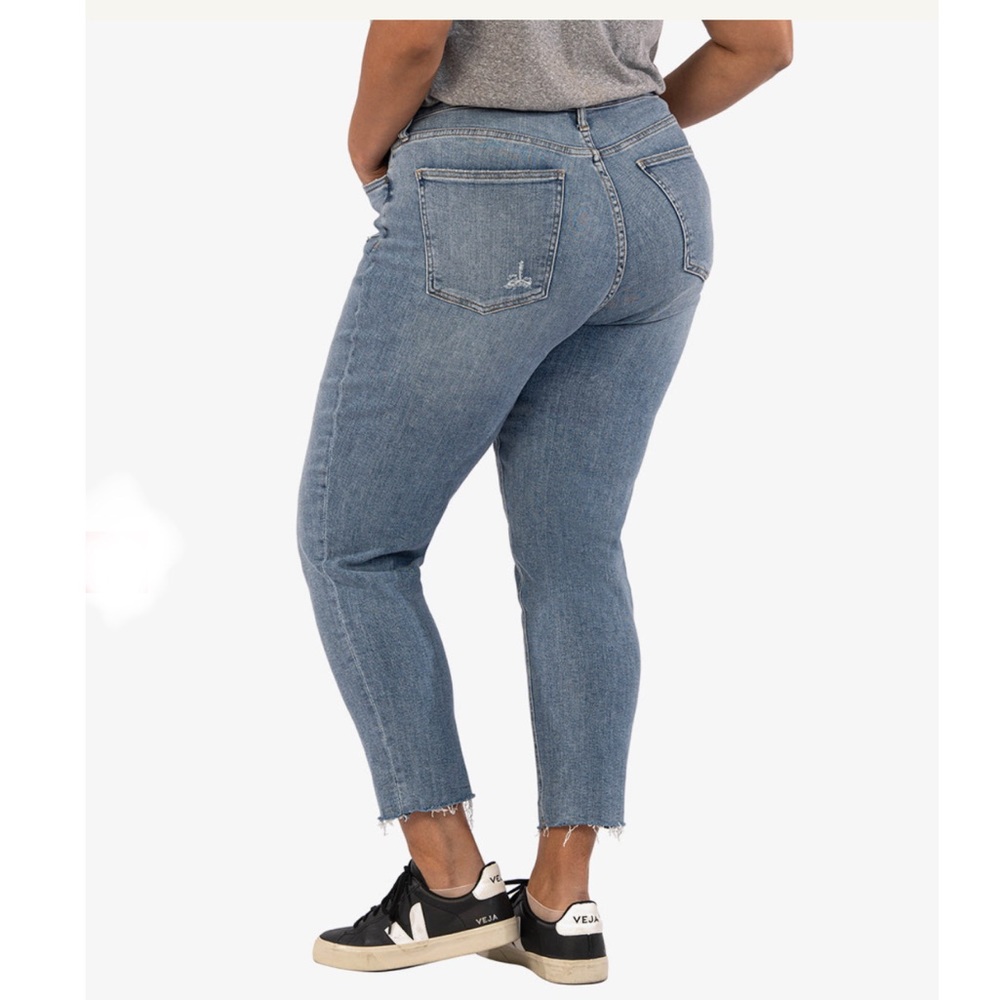 KUT Rachel High Rise Jeans Plus Size 20W Mom Jean